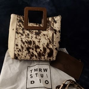 TMRW Studio Hair on Hide Bag.